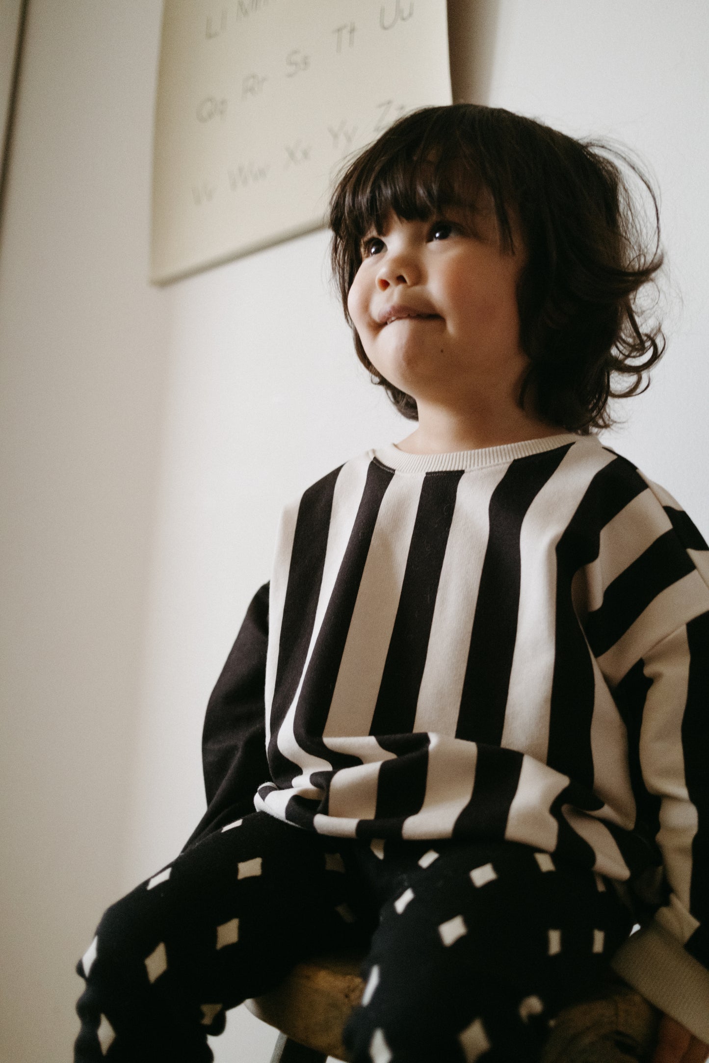 Contrast Stripe Sweatshirt