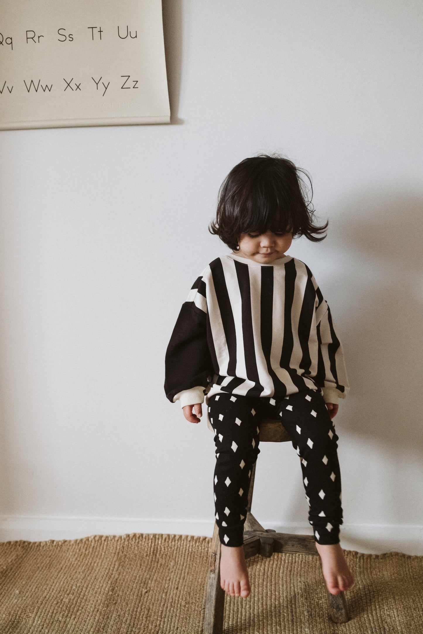 Contrast Stripe Sweatshirt