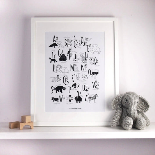 Animal Alphabet Print