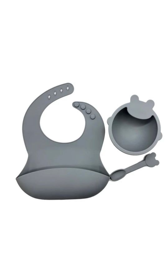 Weaning Set - Dark Grey