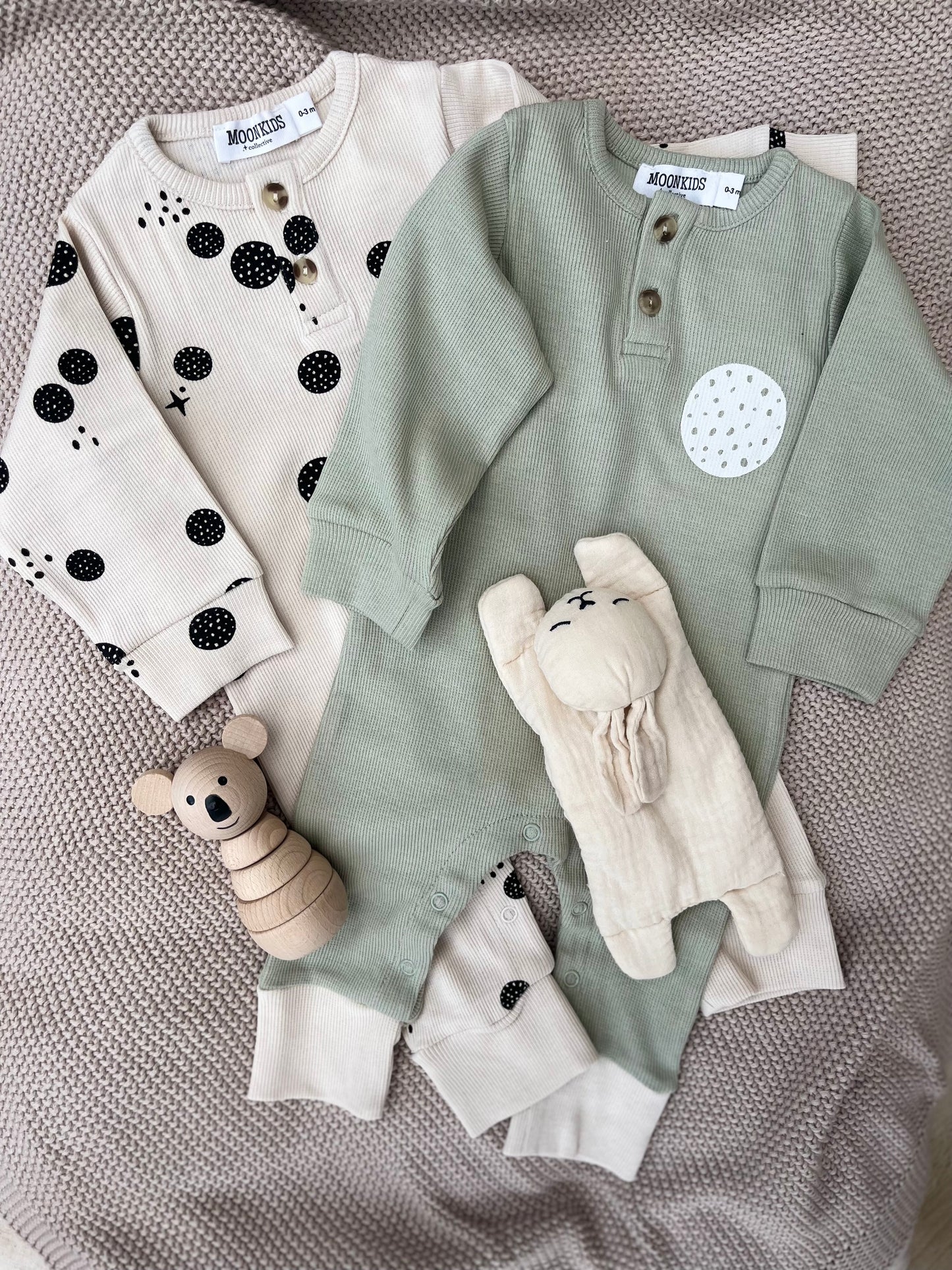 Sage Green Baby Romper