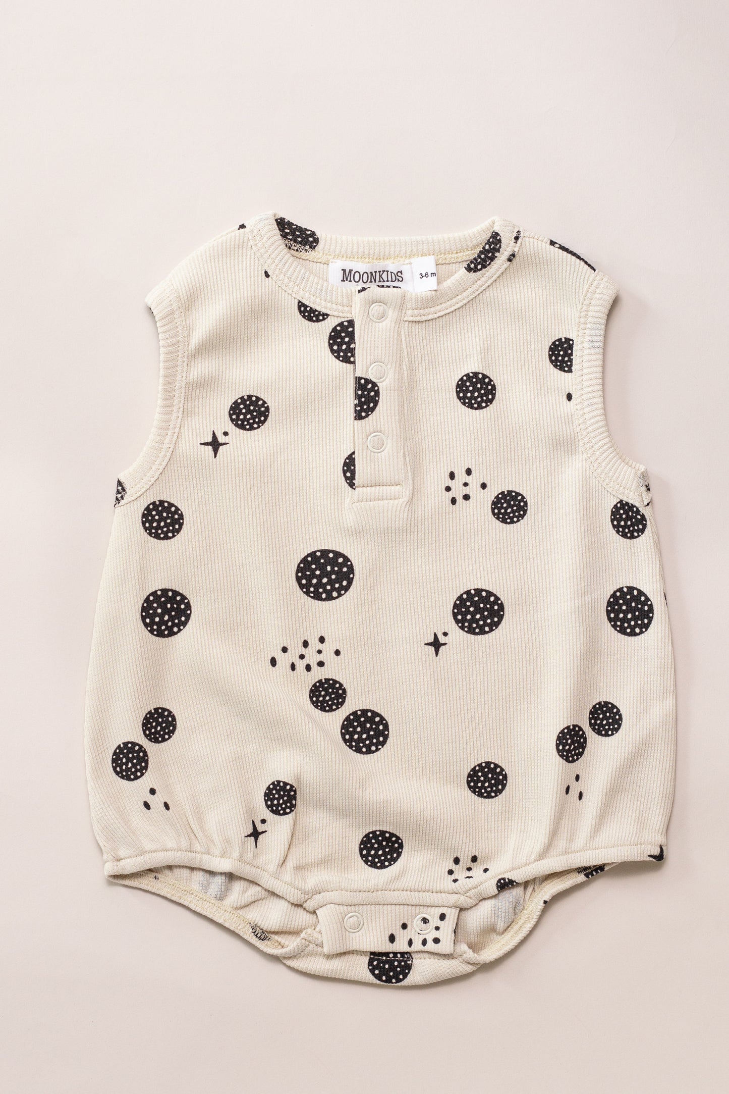 Lunar Bubble Romper - Oatmeal