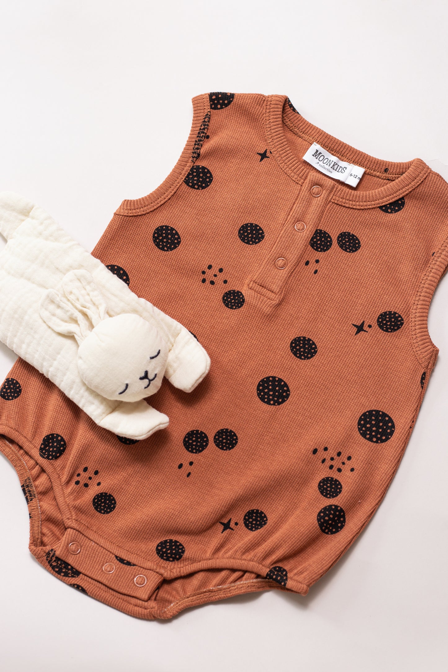 Lunar Bubble Romper - Tan