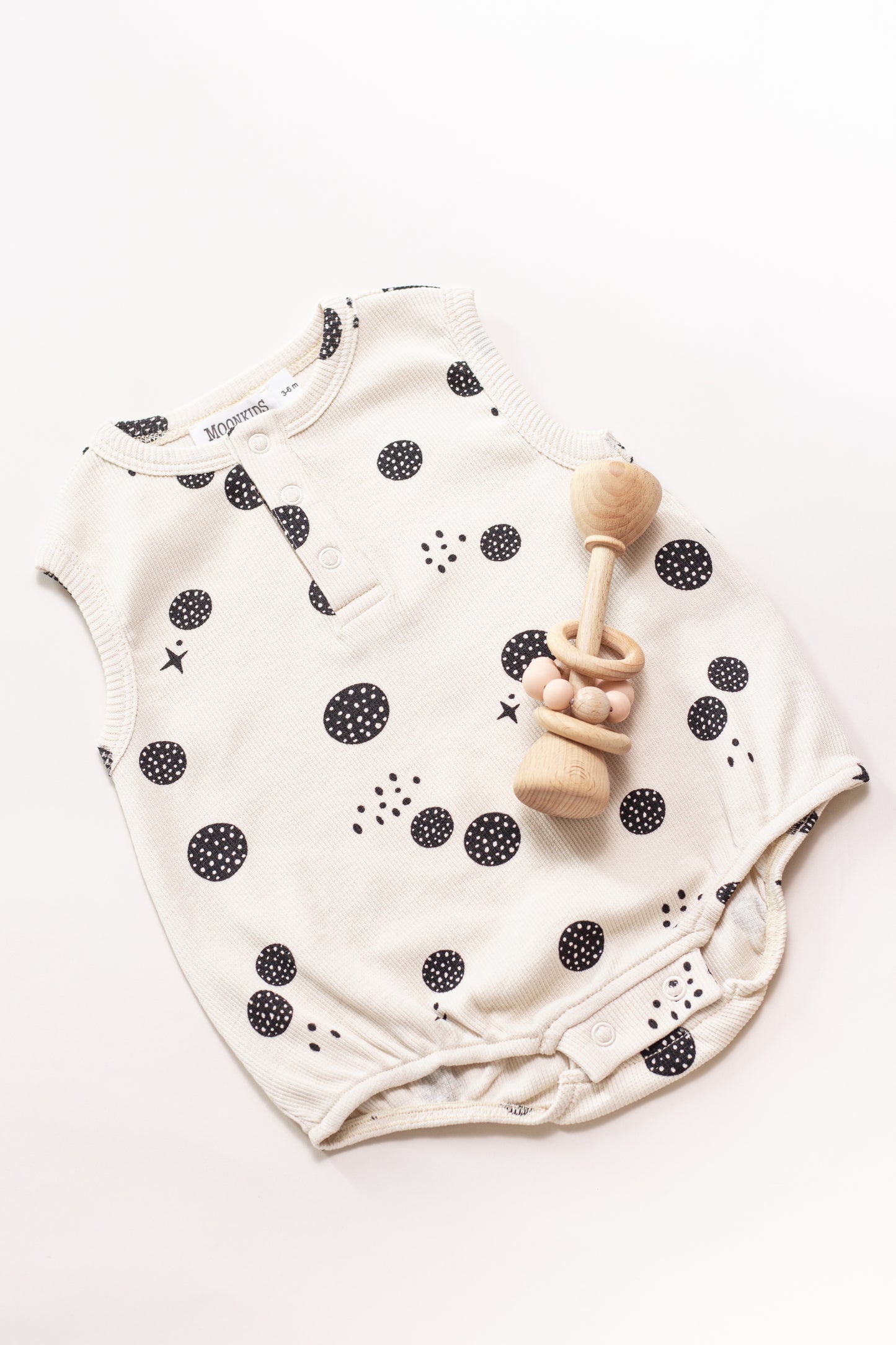 Lunar Bubble Romper - Oatmeal