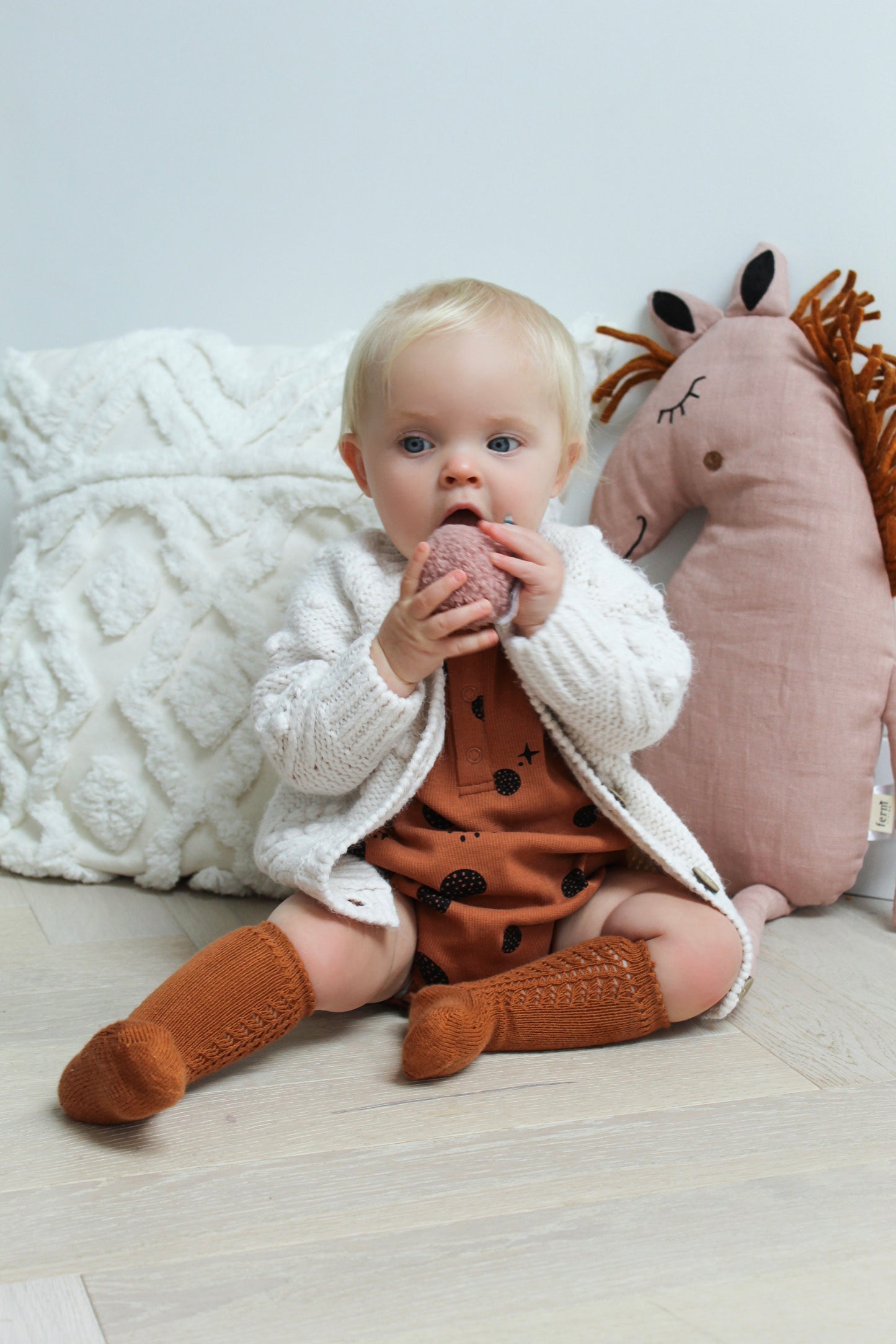 Lunar Bubble Romper - Tan
