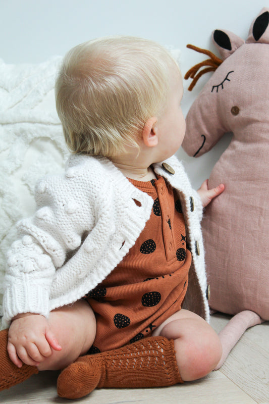 Lunar Bubble Romper - Tan