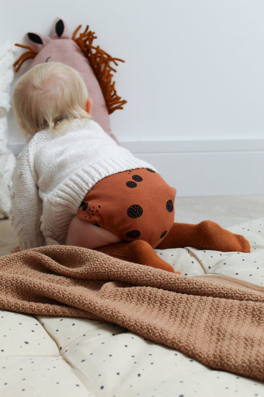 Lunar Bubble Romper - Tan