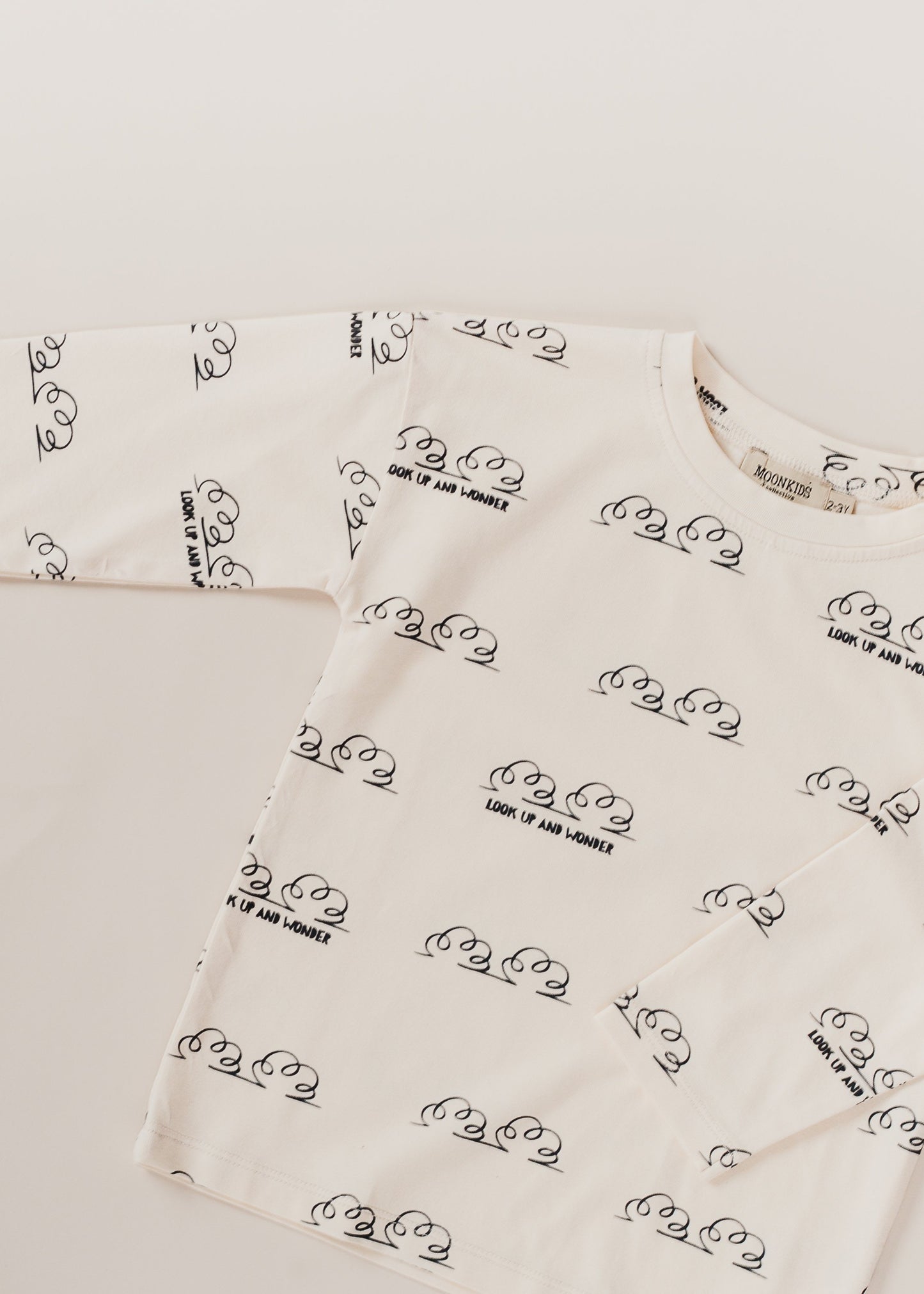 Wondrous Cloud Print T-Shirt T-Shirts MoonKids Collective