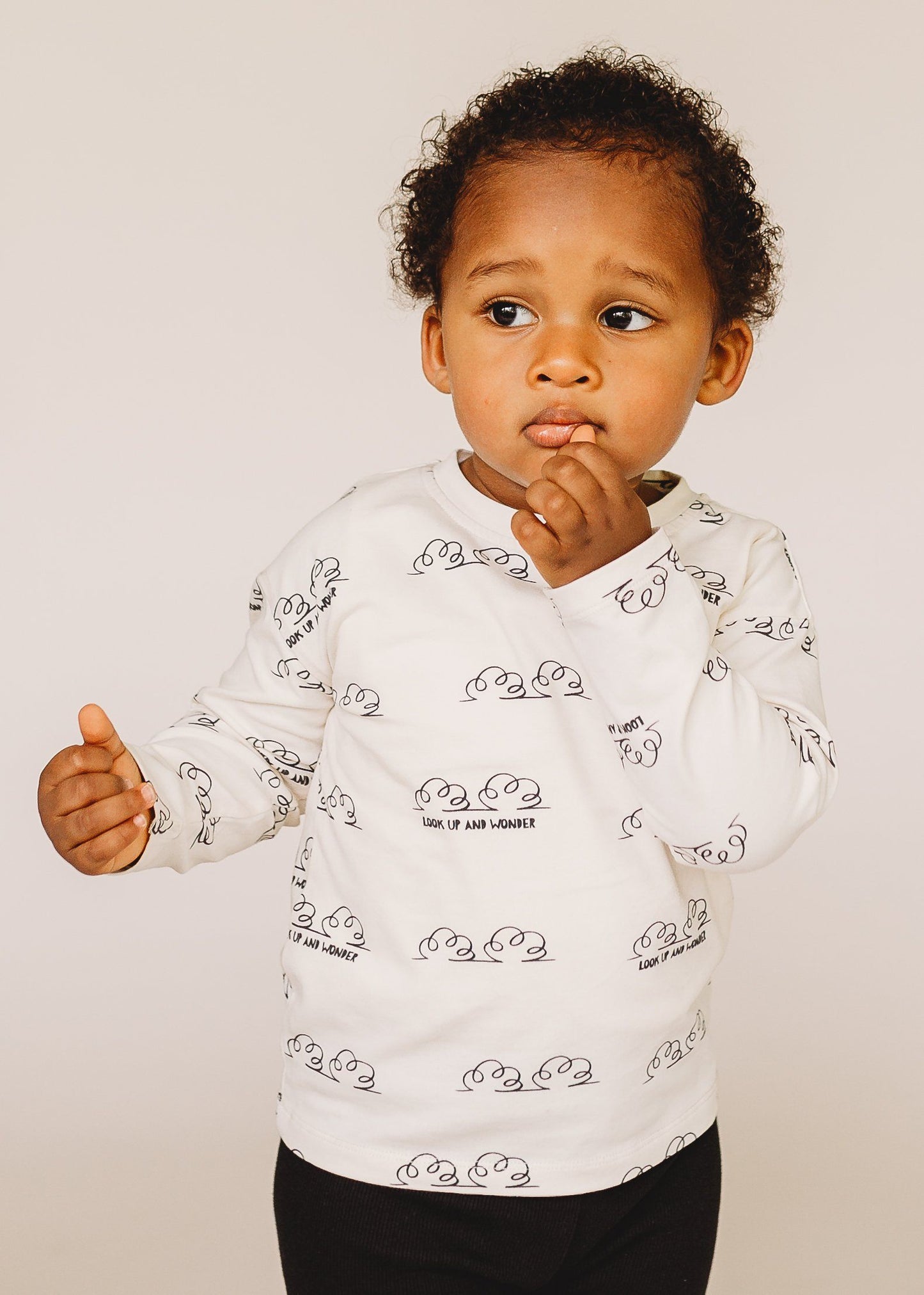 Wondrous Cloud Print T-Shirt T-Shirts MoonKids Collective