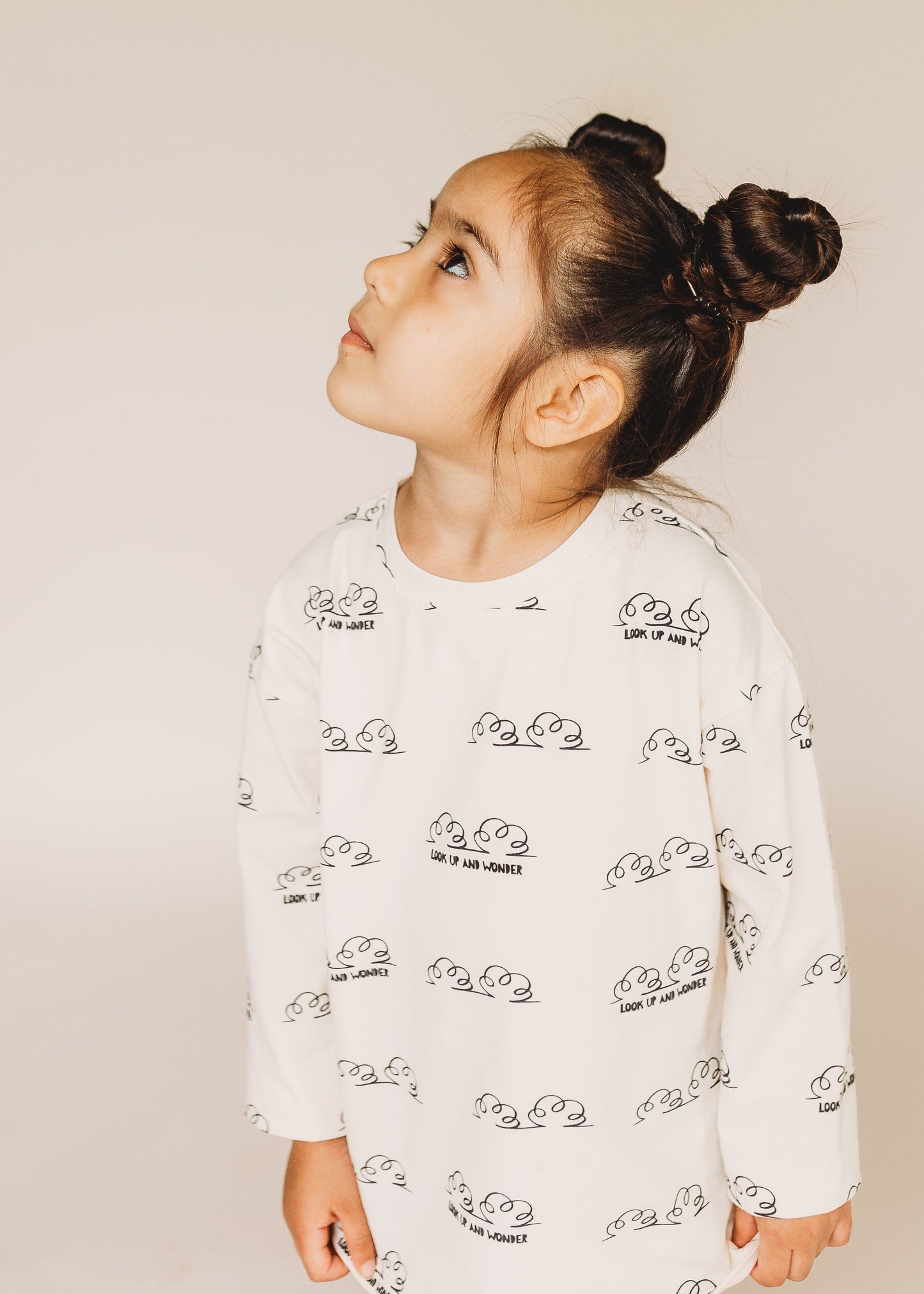 Wondrous Cloud Print T-Shirt T-Shirts MoonKids Collective