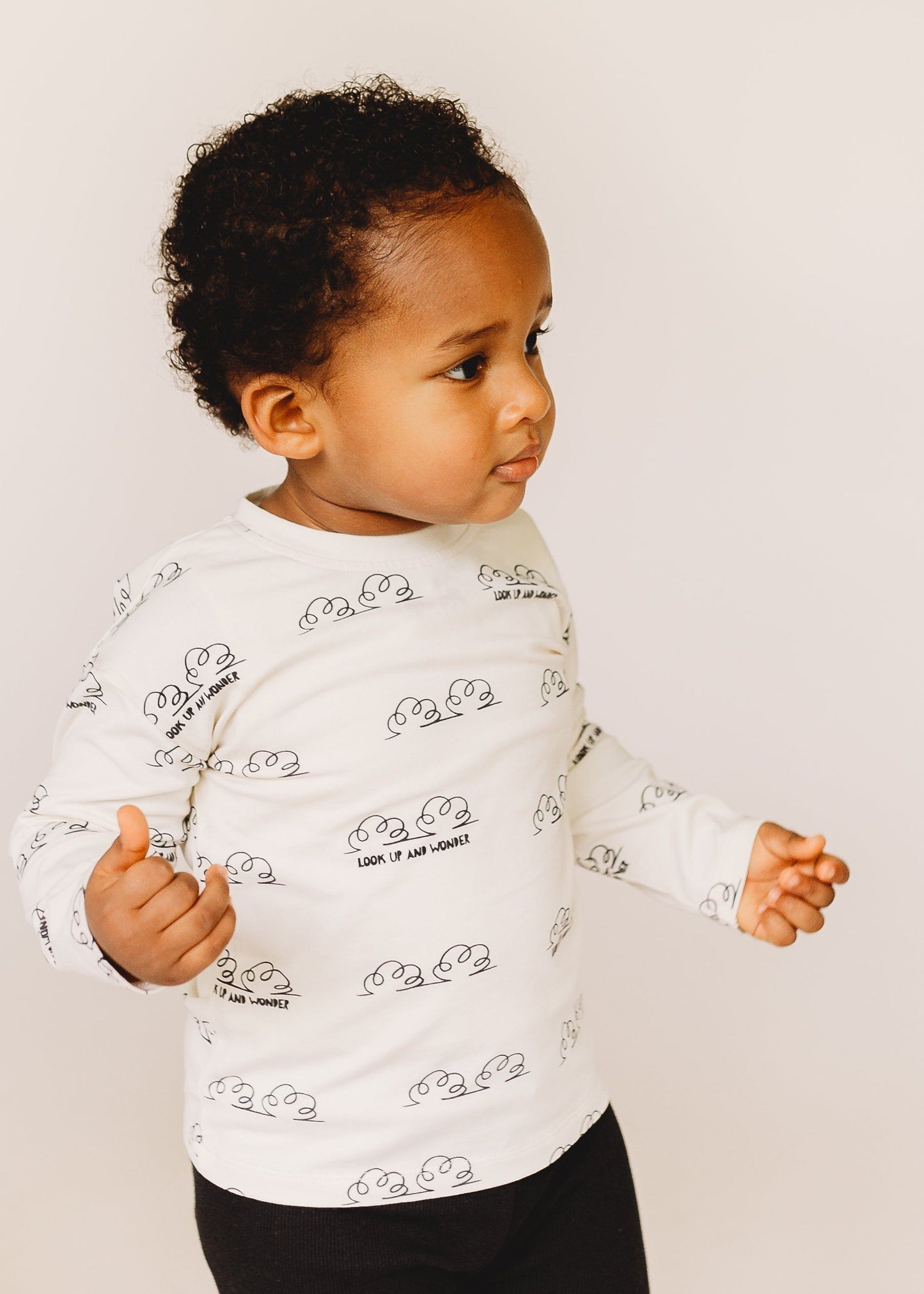 Wondrous Cloud Print T-Shirt T-Shirts MoonKids Collective
